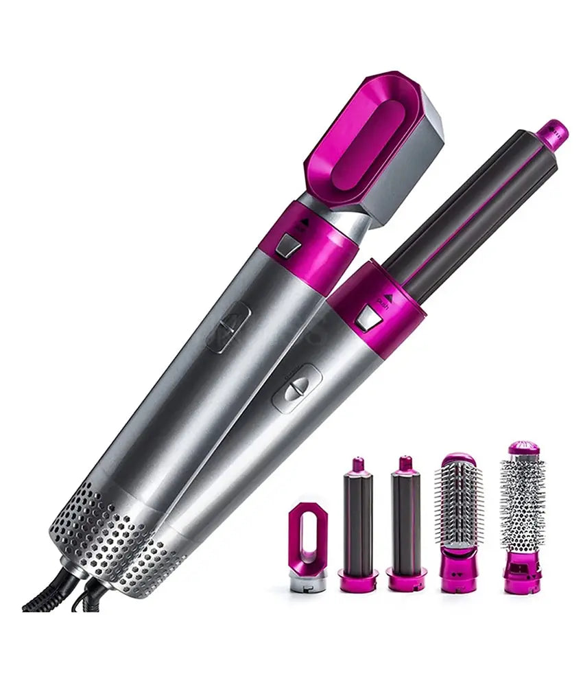 5-in-1 Ultra Powerful Multifunctional Hair Straightener and Curler